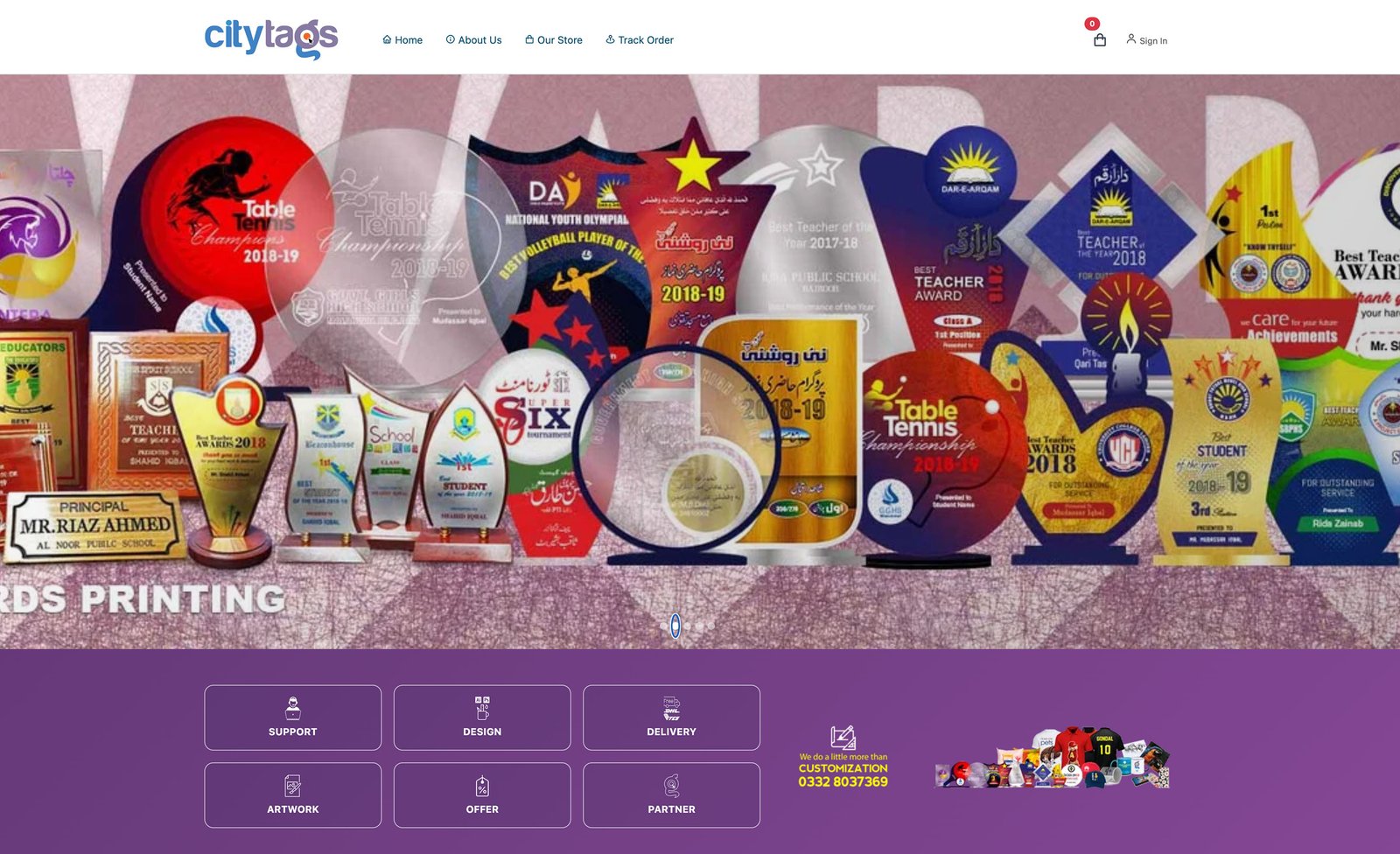 CityTags - Custom Apparel and Awards Printing Service